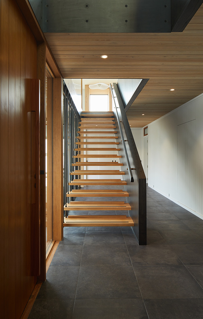 Redcliffs House stair by Herriot melhuish ONeill Architects