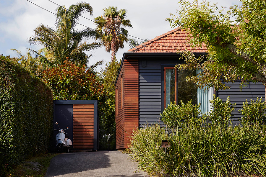 Westmere House with new shed. Photo by Jackie Meiring